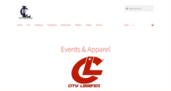 Desktop Screenshot of citylegendz.com